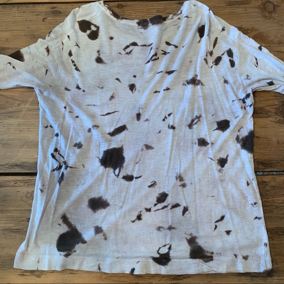 Vince Tie Dye 3/4 Sleve Tee - Picture 4 of 5